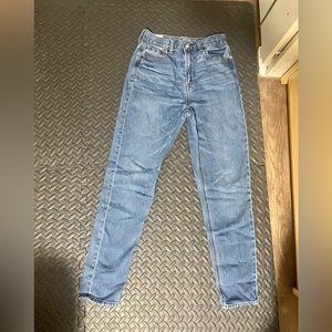 American eagle mom jeans size 0 regular